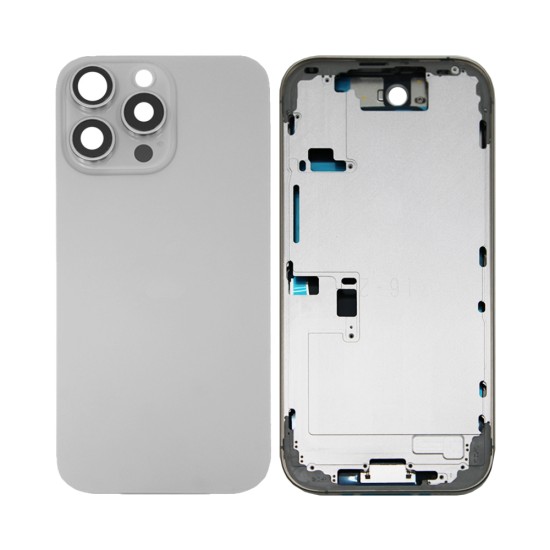 Tapa Trasera+Frame Apple iPhone 16 Pro Titanio Natural